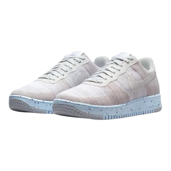 Nike Shoes - NIKE Air Force 1 Low Crater Flyknit Sneakers Men 9 Women 10.5 Photon Dust
